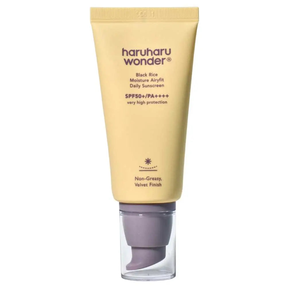 “Haruharu WONDER Black Rice Moisture Airyfit Daily Sunscreen SPF50+ PA ...