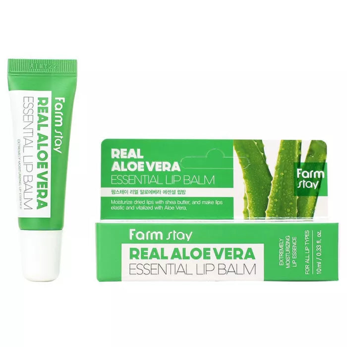 Farm Stay Real Aloe Vera Essential Lip Balm 10Ml