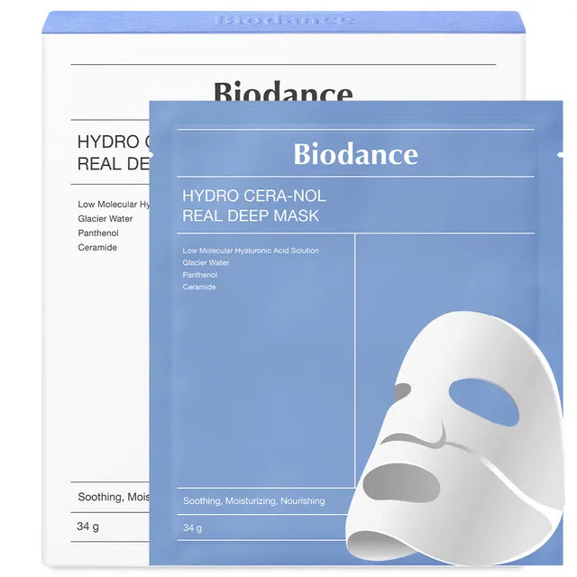 Biodance Deep Hydro Collagen Refreshing Masks (4Ea) Buy Online At K-Beauty Shine Biodance - Hydro Cera-Nol Real Deep Mask (1 Piece)